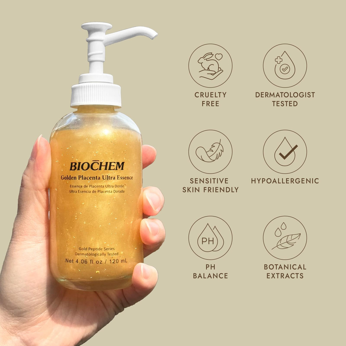 BIOCHEM Golden Placenta Ultra Essence - BIOCHEM Official Imagery - 6