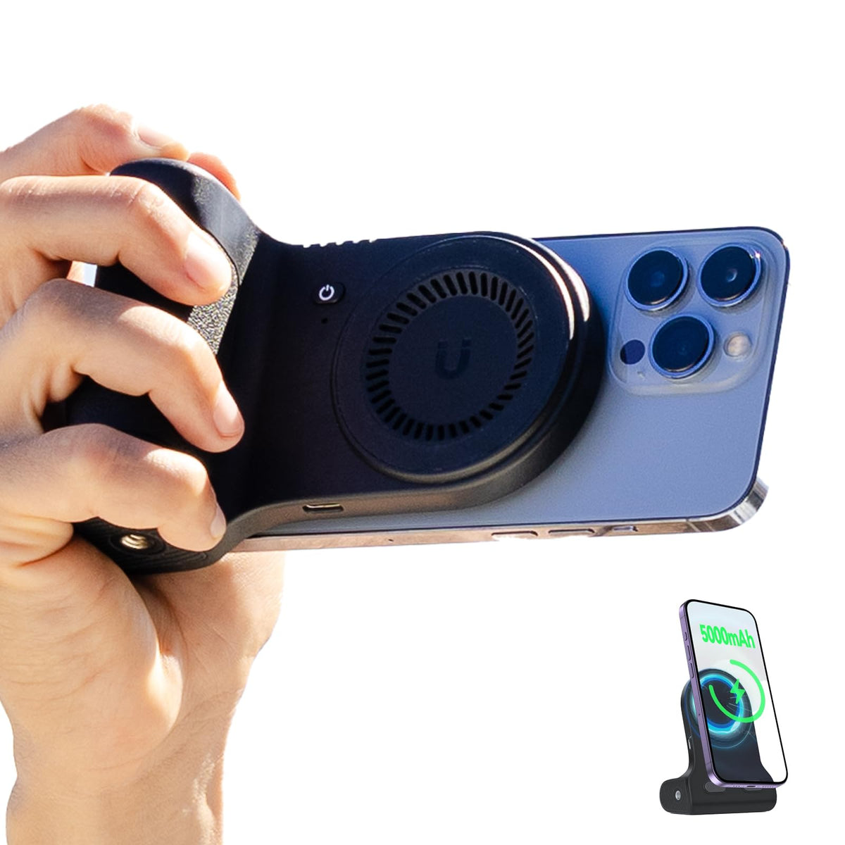KraftGeek Magnetic Phone Stand Camera Grip for iPhone - KraftGeek Official Imagery - 8