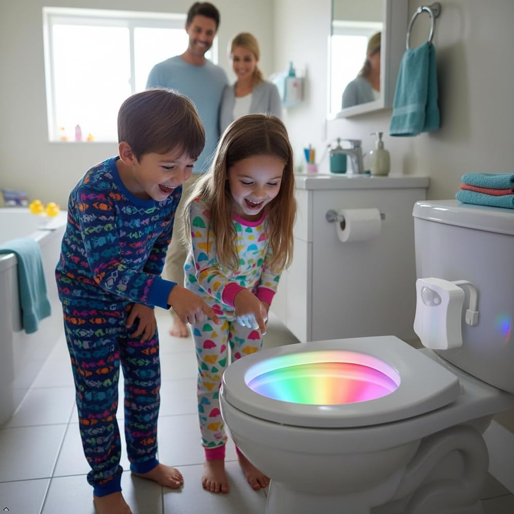 Toilet Light Motion Sensor Unique White Elephant Gift Ideas Tech Acces - View 6