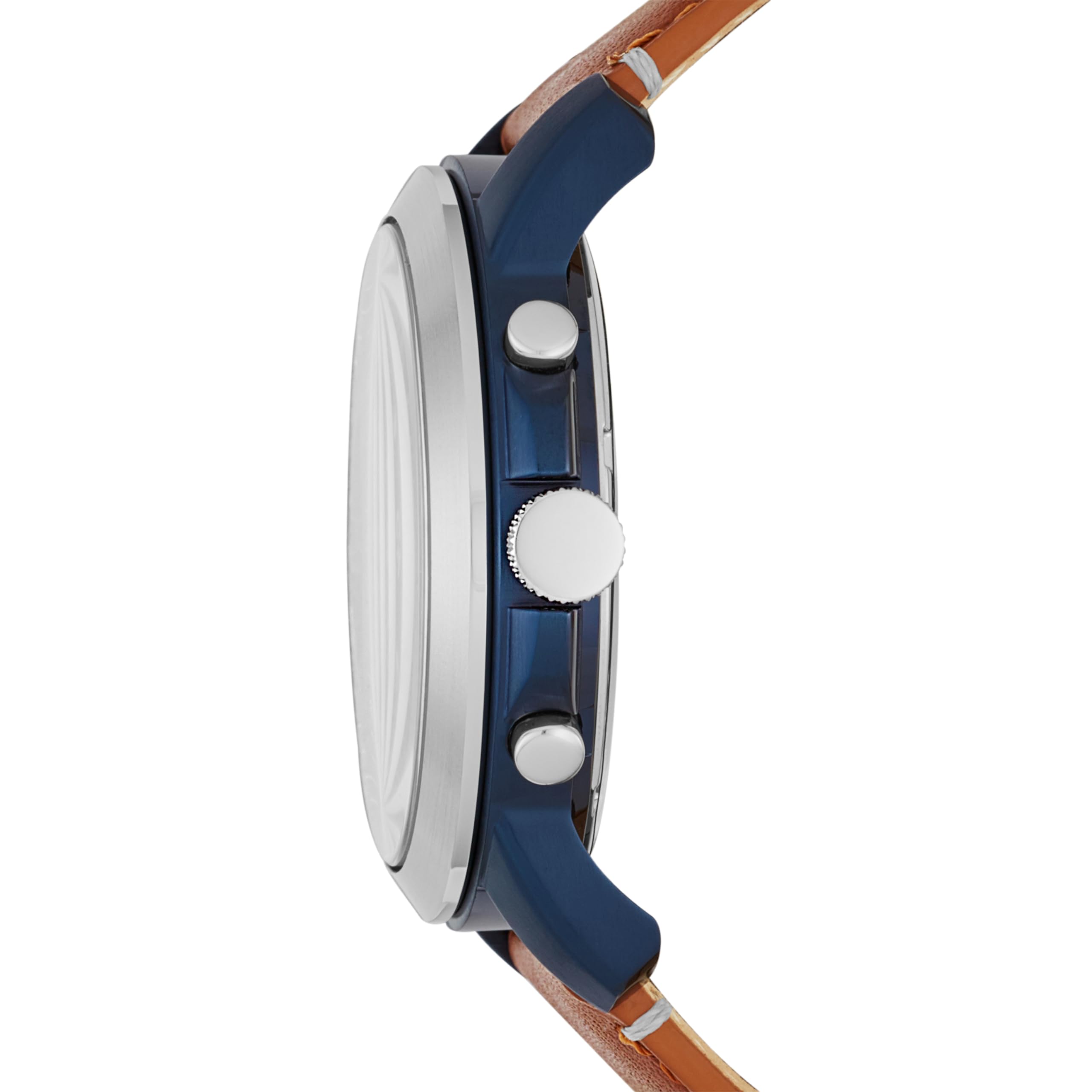 Fossil Grant Men's Chronograph Watch Silver/Blue FS5151