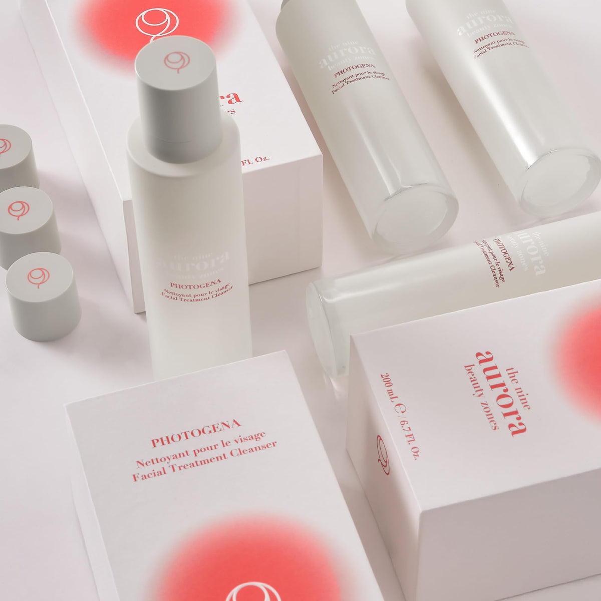 Photogena Facial Treatment Cleanser Enzymatic Facial - THE NINE AURORA BEAUTY ZONES Official Imagery - 7