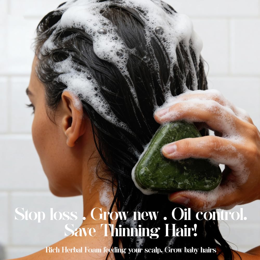 Shampoo Bar and Deodorant Set Infused with Rosemary Ginseng - EQITG Official Imagery - 3