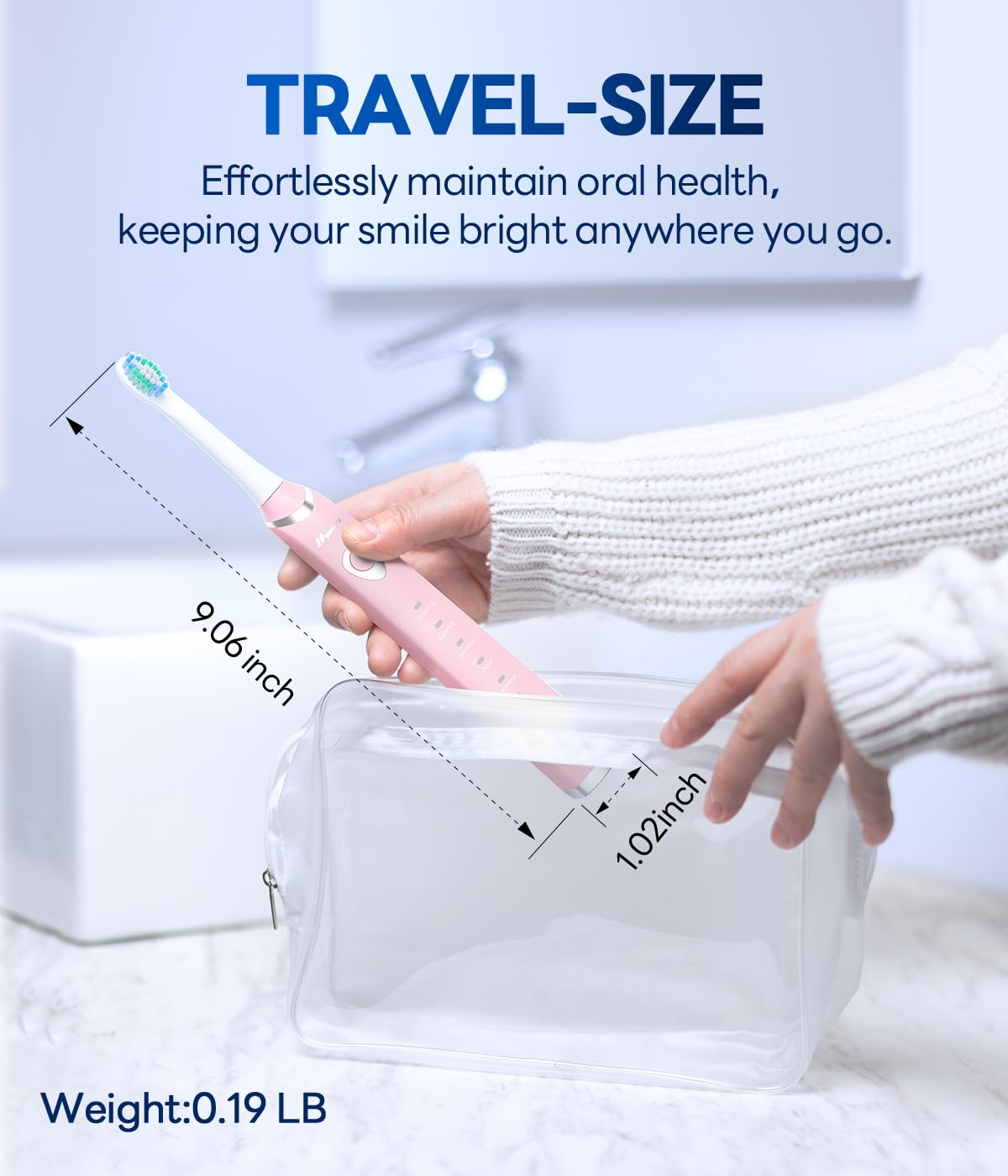 Bymore Electric Sonic Rechargeable Toothbrush for Adults - Bymore Official Imagery - 8