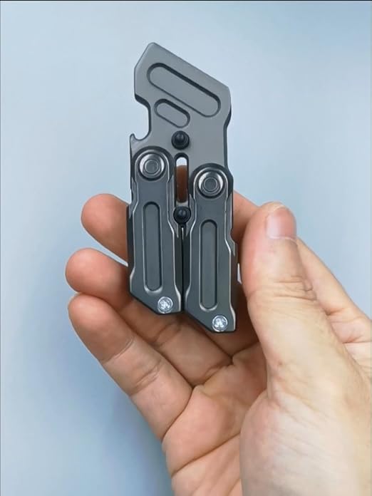 T-Conceal EDC fidget sliders magnetic metal stress relief toy for adults, featuring multifunctional design and smooth sliding action.