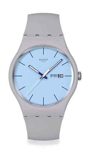 Swatch New Gent Biosourced Unisex Watch Casual Polymer Grey - Product Imagery