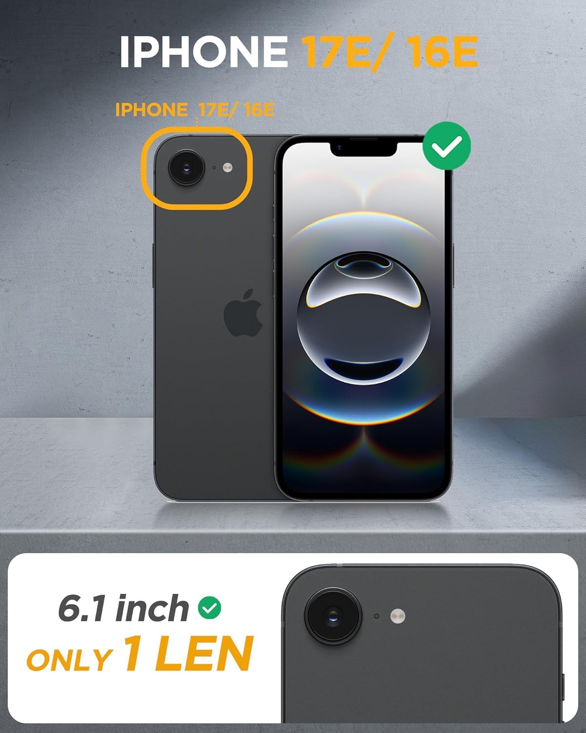 miracase for iPhone 17e Case & iPhone 16e Case, Full-Body Phon... - Miracase Official Product View 7