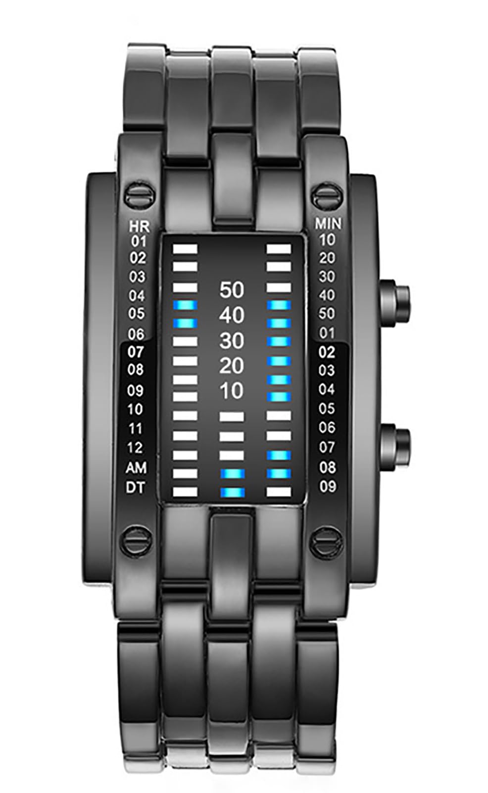 ADSBIAOYE Men's and Women's Watches Fashion Creative Double - Product Imagery