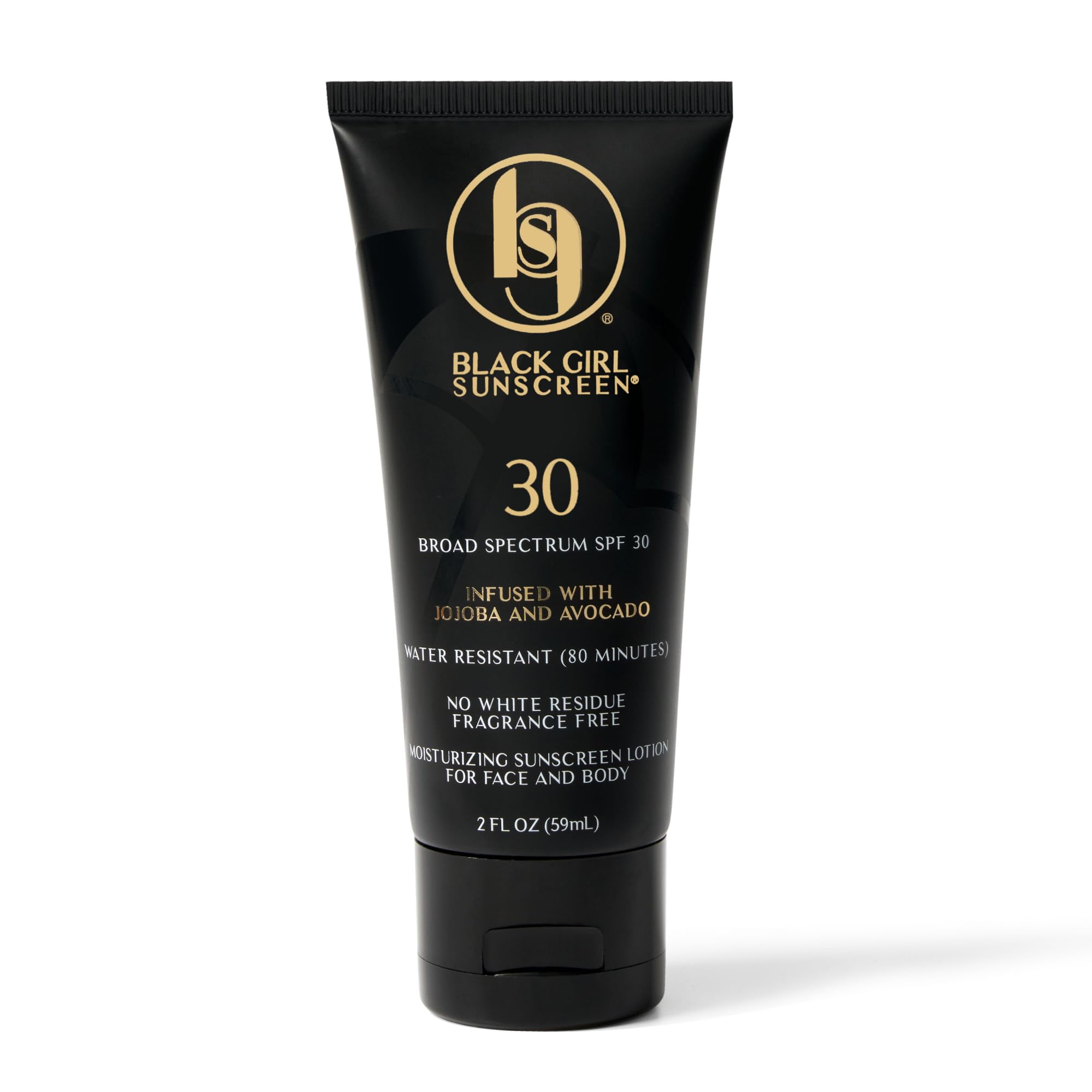 Black Girl Sunscreen Original SPF 30 Face & Body Sunscreen 2 Fl Oz - BLACK GIRL SUNSCREEN Official Product View 2