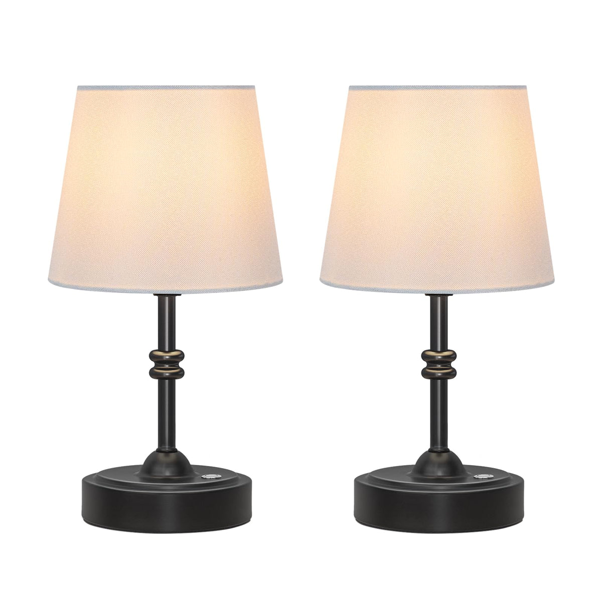 ONEWISH Small Cordless Lamp Dimmable Battery Operated Table - ONEWISH Official Imagery - 8