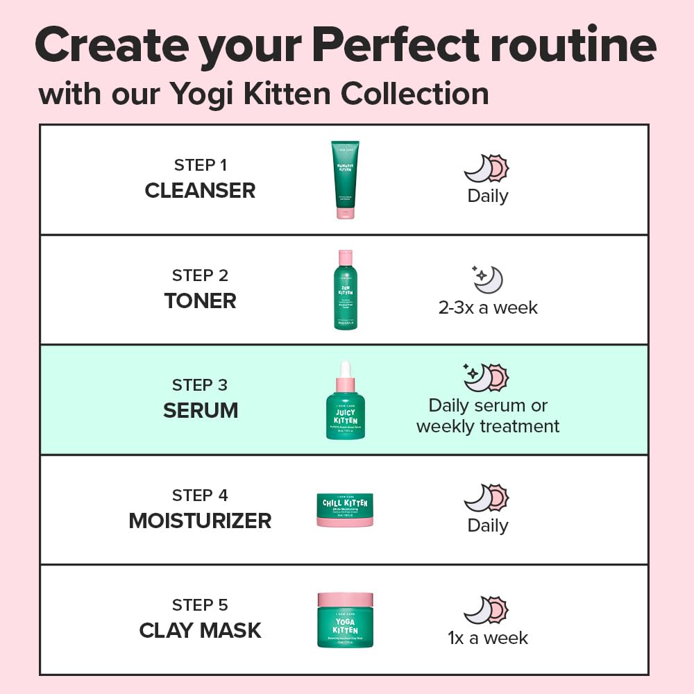 I DEW CARE Juicy Kitten Purifying Power Green Face Serum 1 - I DEW CARE Official Product Imagery - 4