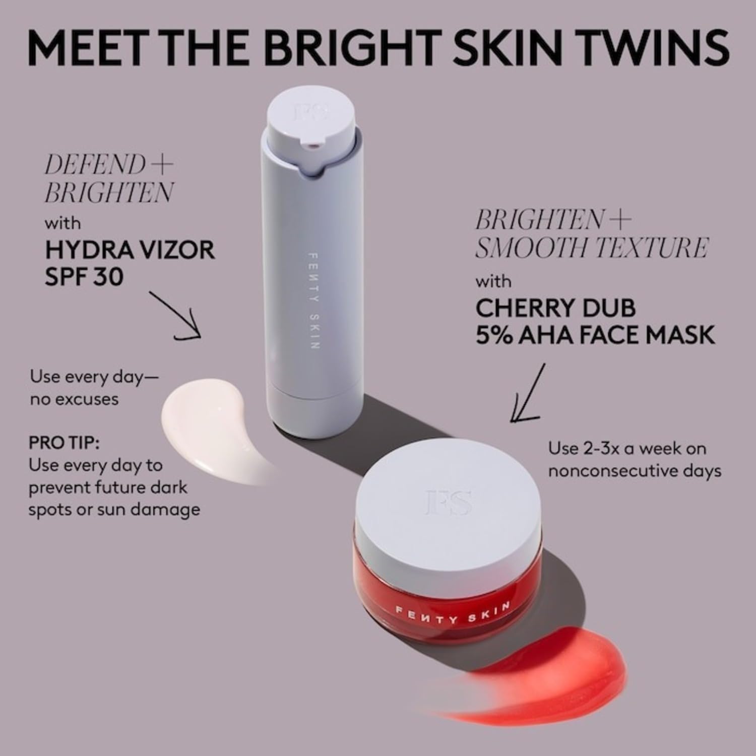 Cherry Dub Blah 2 Bright 5% AHA Face Mask - FENTY BEAUTY