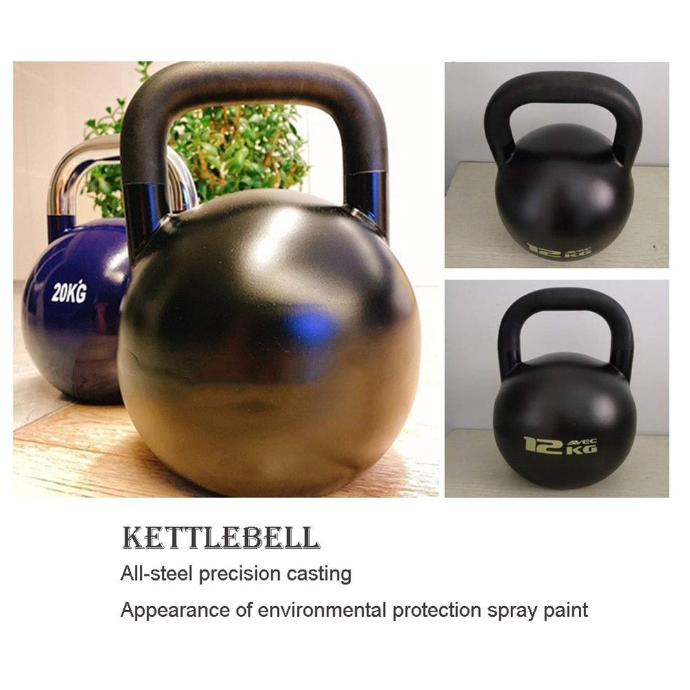 Kettlebells AGYH Black Cast Steel Professional Athletic - Kettlebells Official Imagery - 4