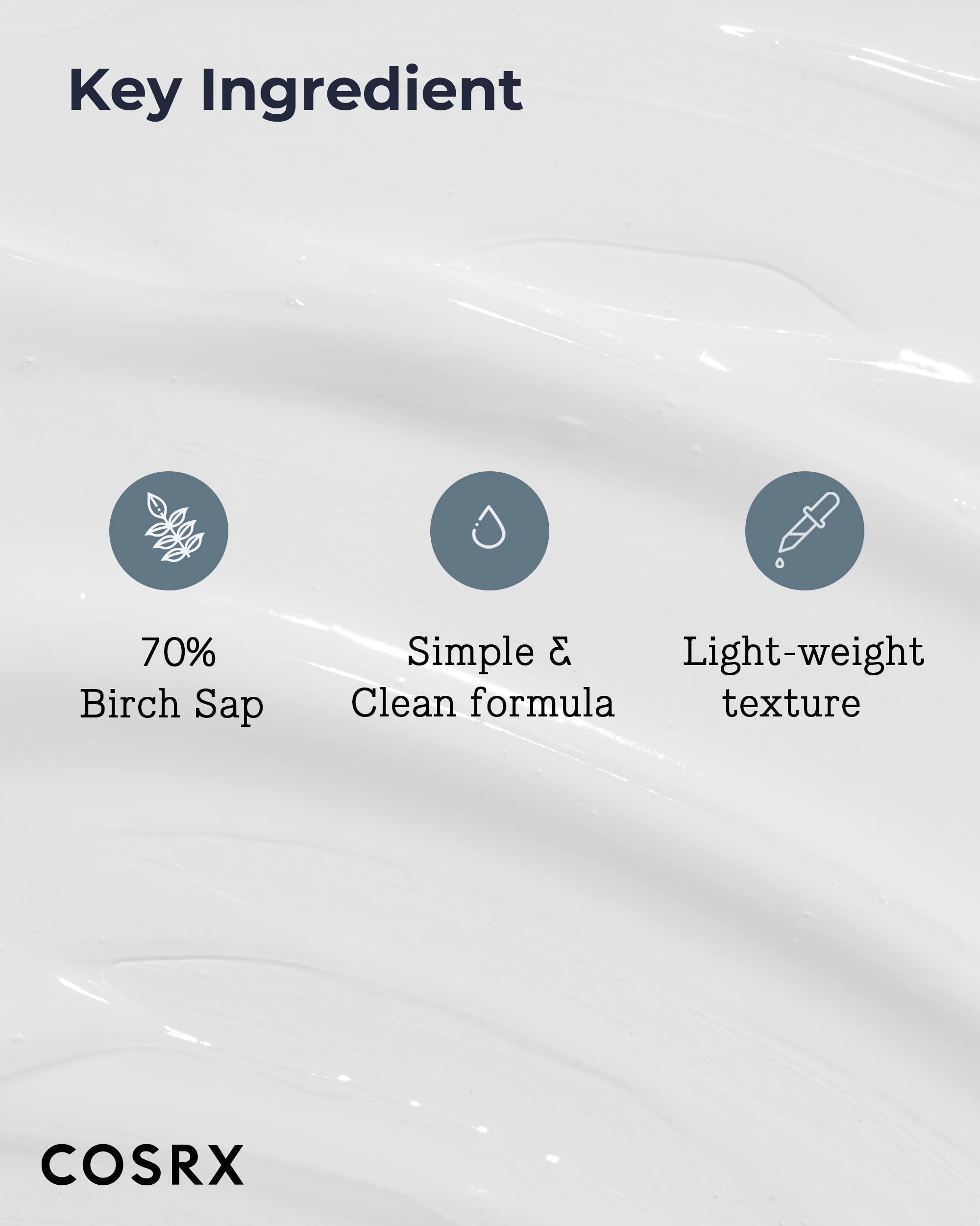 COSRX Oil Free Lotion with Birch Sap, Acne Facial Moisturizer, - COSRX