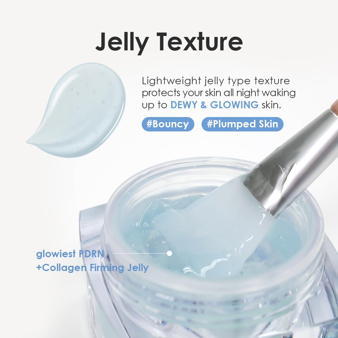 glowiest Daily Rituals PDRN + Collagen Glow Jelly Cream I Salmon - glowiest