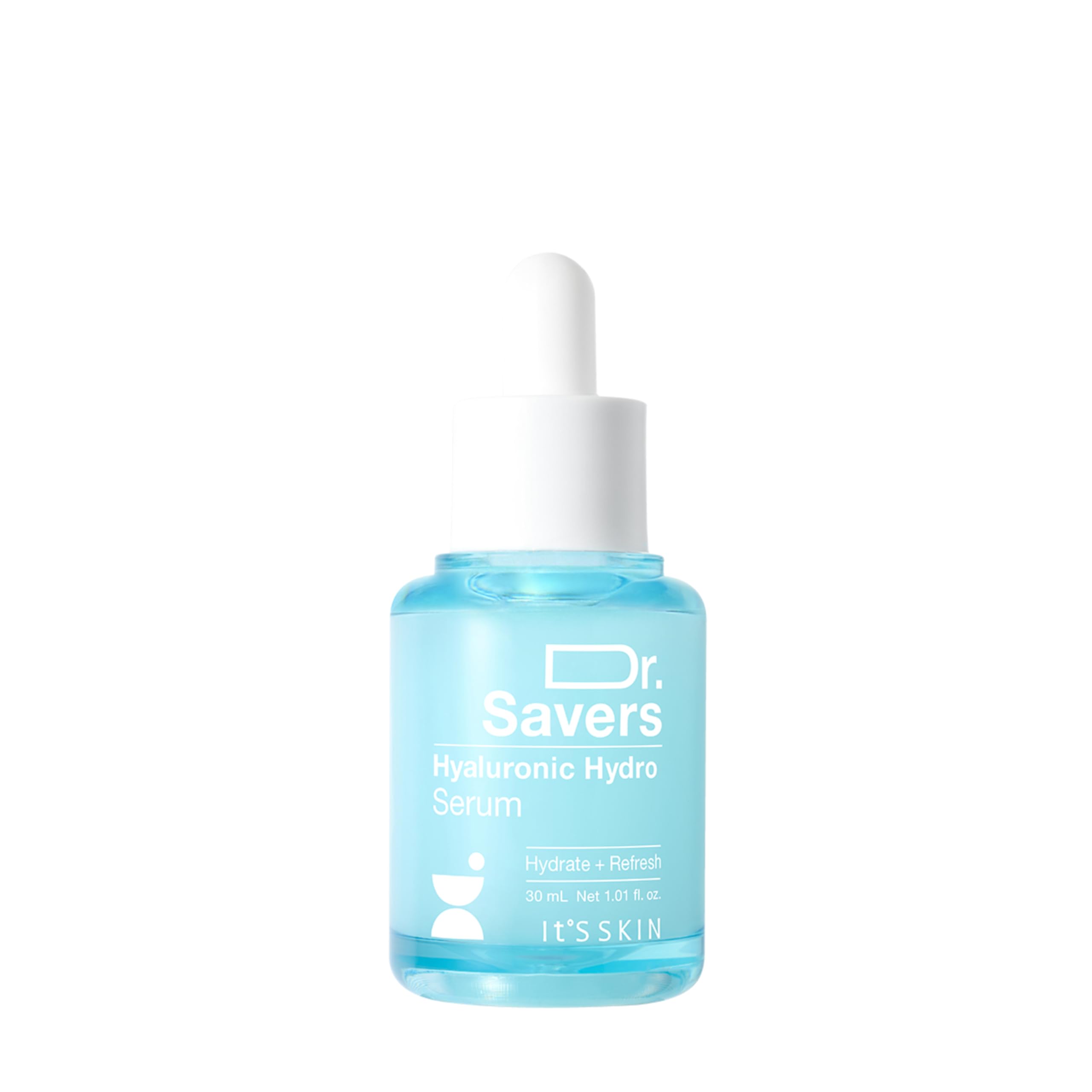 Dr. Savers Hyaluronic Acid Face Serum, Korean Skincare, 1.01 Fl - Product Imagery