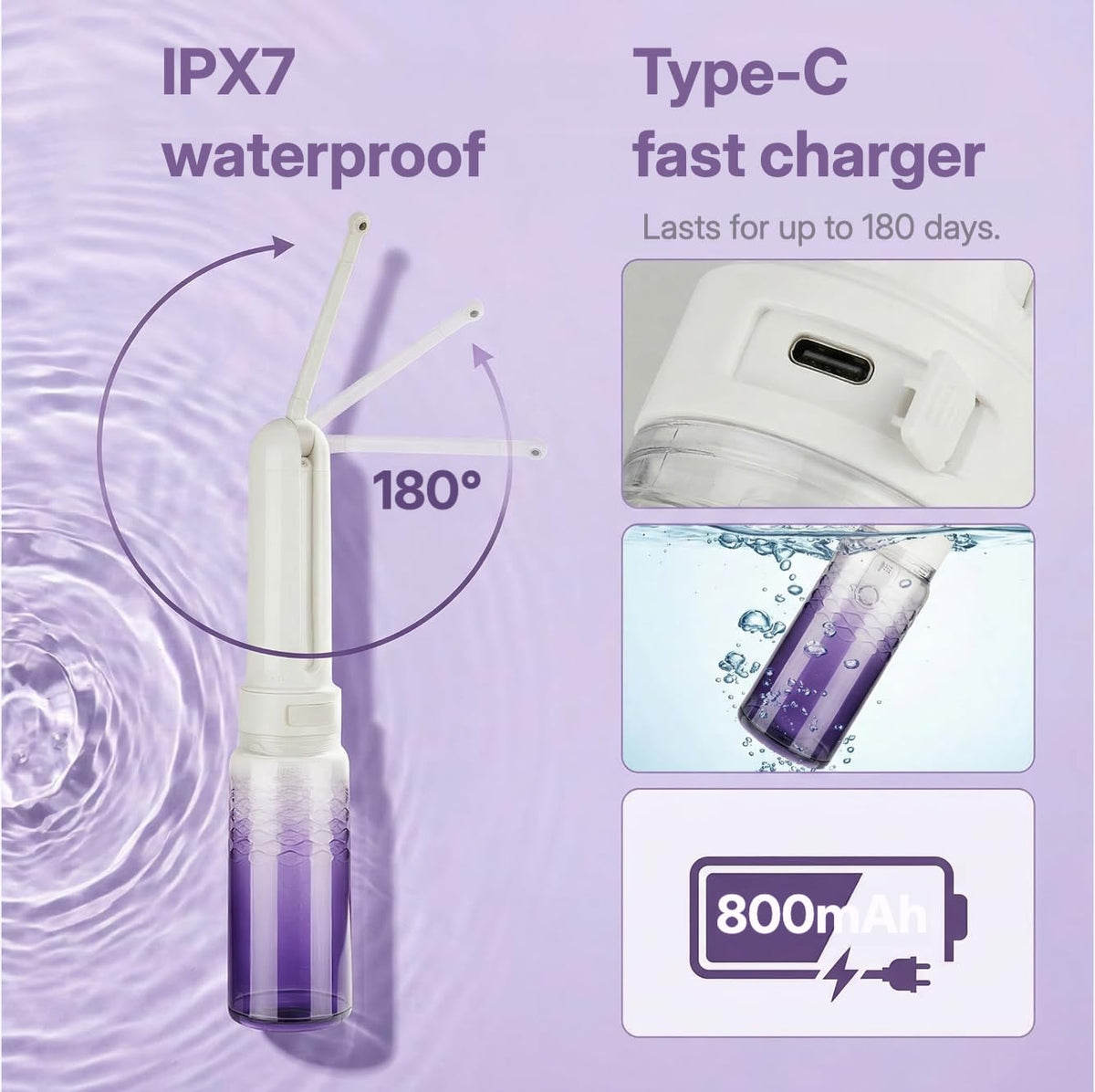 Portable Bidet for Travel Camping Postpartum - YunQian Official Imagery - 6
