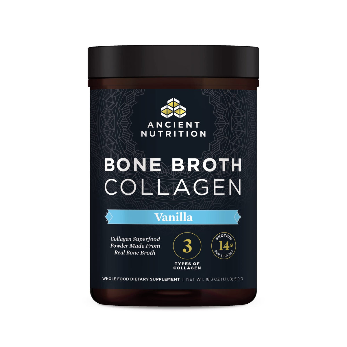 Ancient Nutrition Hydrolyzed Bone Broth Collagen Peptides - Ancient Nutrition Official Imagery - 2