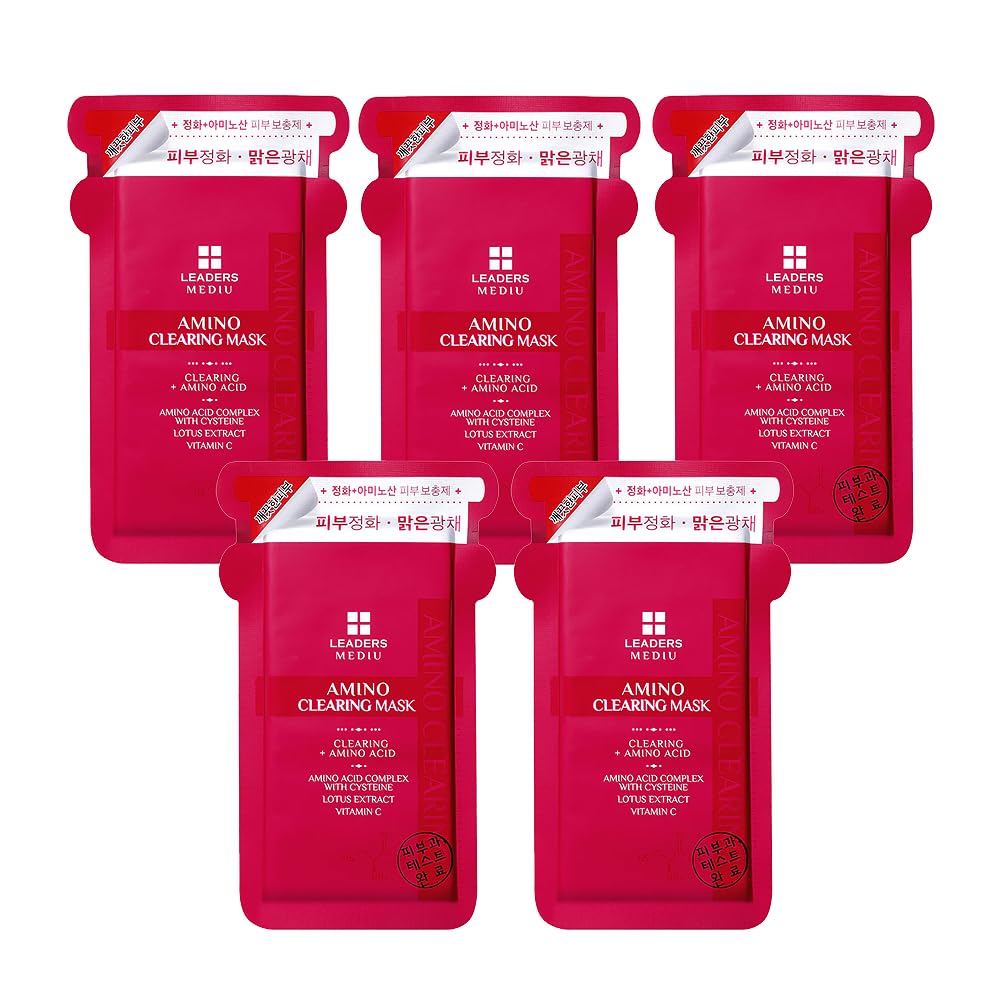Amino Moisture Hydrating Facial Sheet Mask - Leaders Mediu