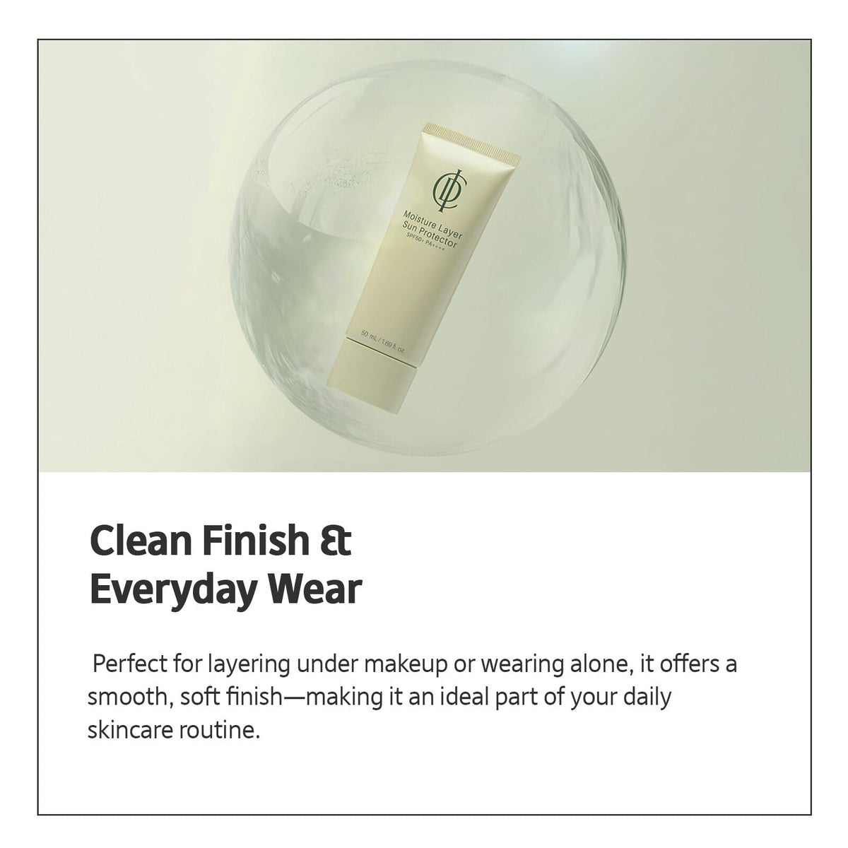 Riman Moisture Layer Sunscreen SPF 50 - INCELLDERM Official Imagery - 6