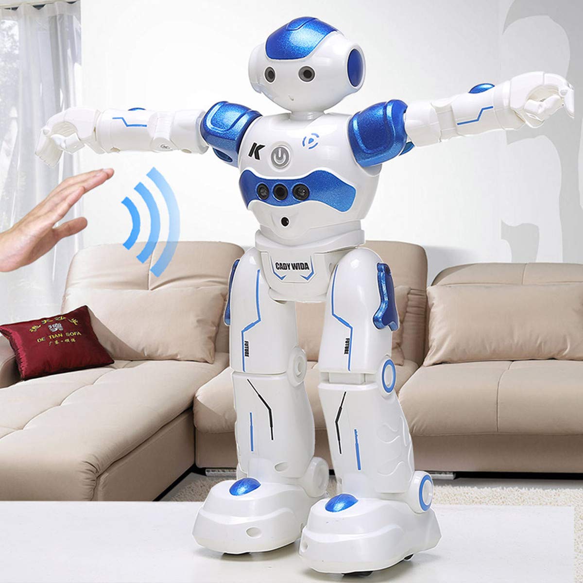 RC Robot Toys Gesture Sensing Smart Robot Toy for Kids Can - WEECOC Official Imagery - 3