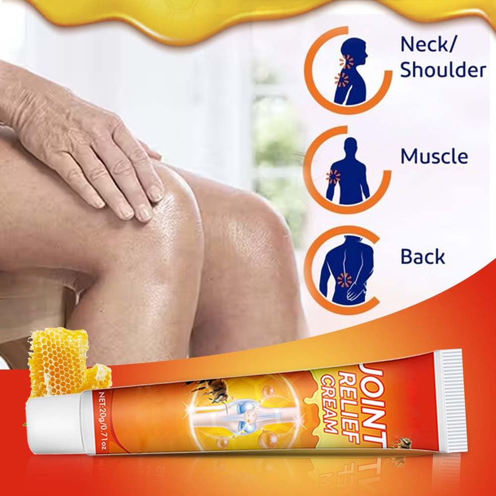 Three tubes of Generic 3PCS Joint Relief Cream, advanced bone and muscle gel for soothing pain and supporting joint health.