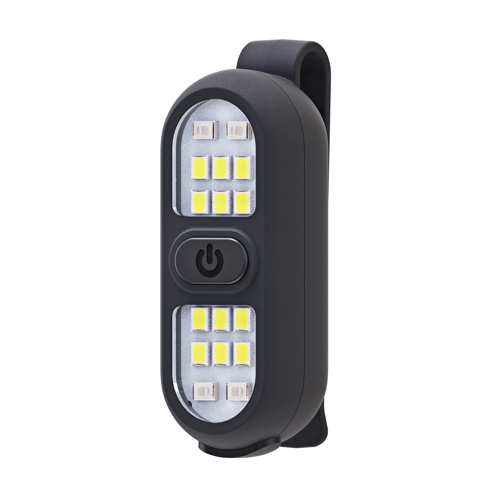 Faxins 2 Pack Clip on Flashlights, Running Light for Runners Rech by Faxins - Angle View 8