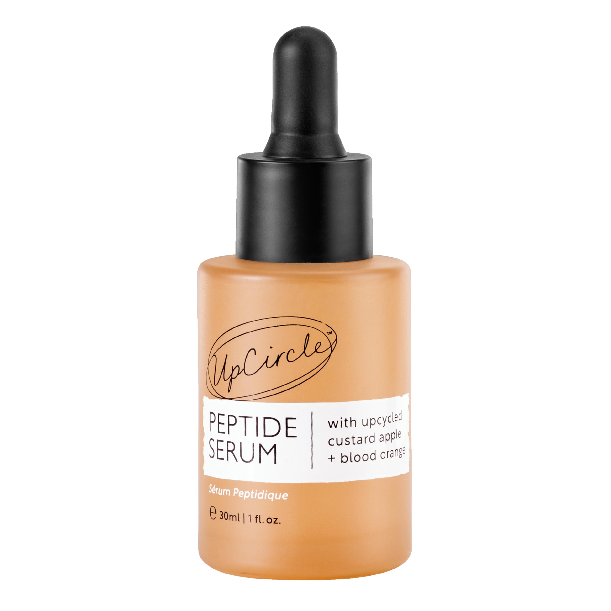 UpCircle Peptide Serum – Improves Skin Elasticity + Boosts Collagen – Custard - UPCIRCLE Official Product View 2