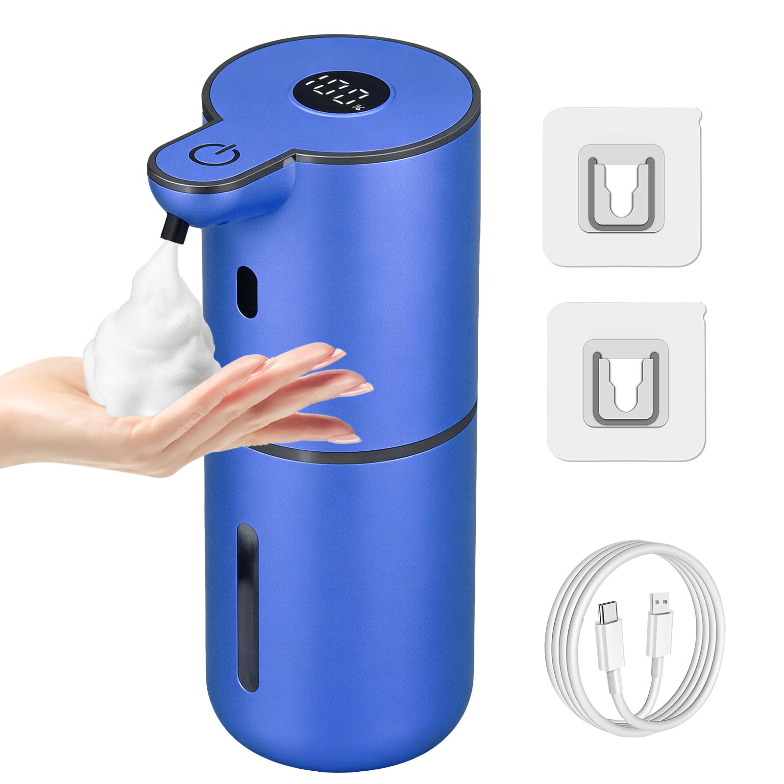 OHIFAST Automatic Liquid Soap Dispenser Touchless, USB Rechargeable Smart Hand S - OHIFAST Official Product View 9