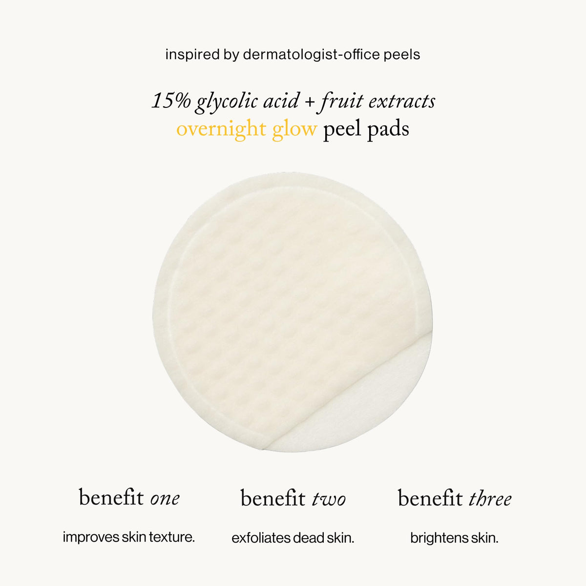 goop Beauty 15 Glycolic Acid Exfoliating Pads - goop Official Imagery - 3