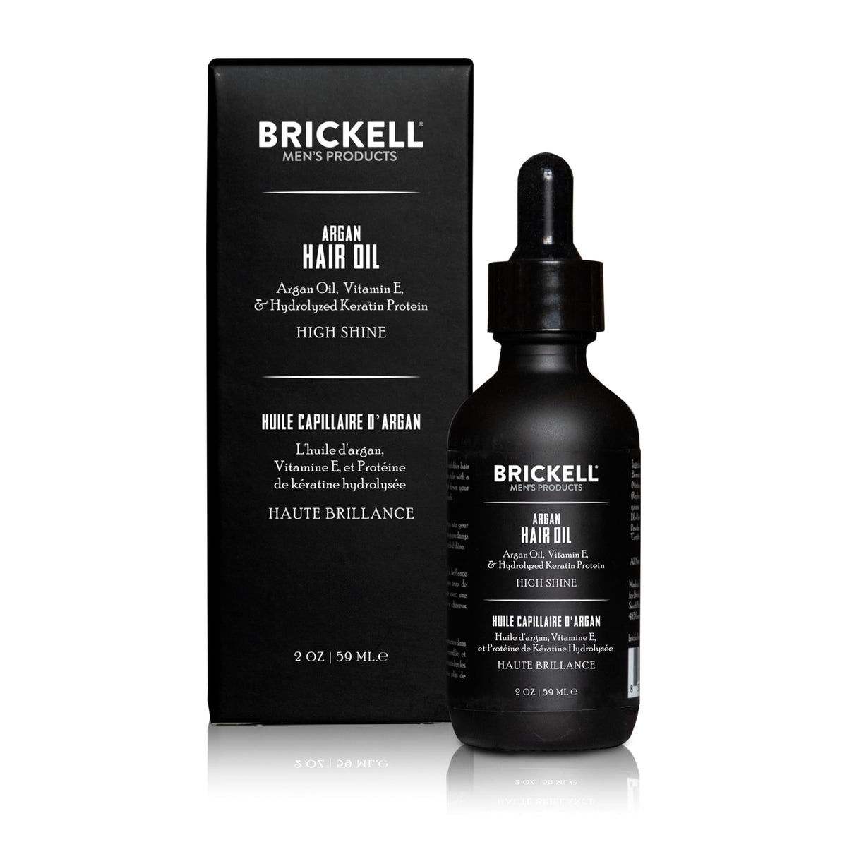 Brickell Men s Argan Oil for Hair Lightweight Hair Oil - Brickell Men's Products Official Imagery - 3
