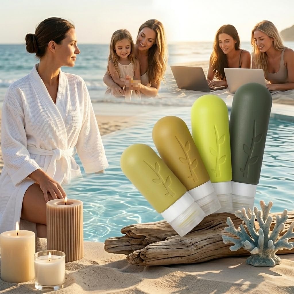 DEPOZA Travel Bottles Kit - DEPOZA Official Imagery - 3