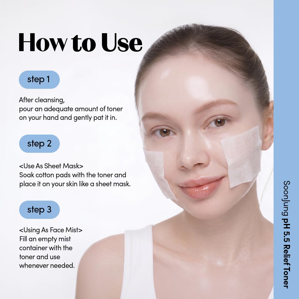 ETUDE SoonJung pH 5.5 Relief Korean Toner for Sensitive Skin, 6.76 fl oz - ETUDE Official Product View 7
