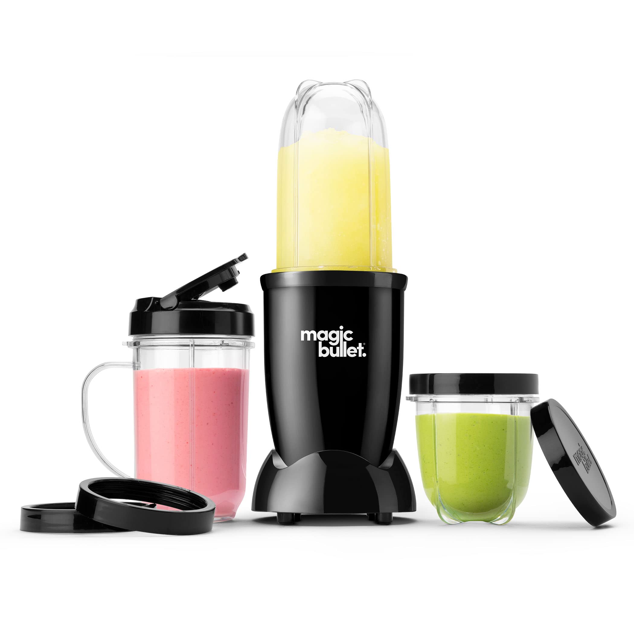 magic bullet Blender, Small, Black, 11 Piece Set by Magic Bullet - Angle View 1