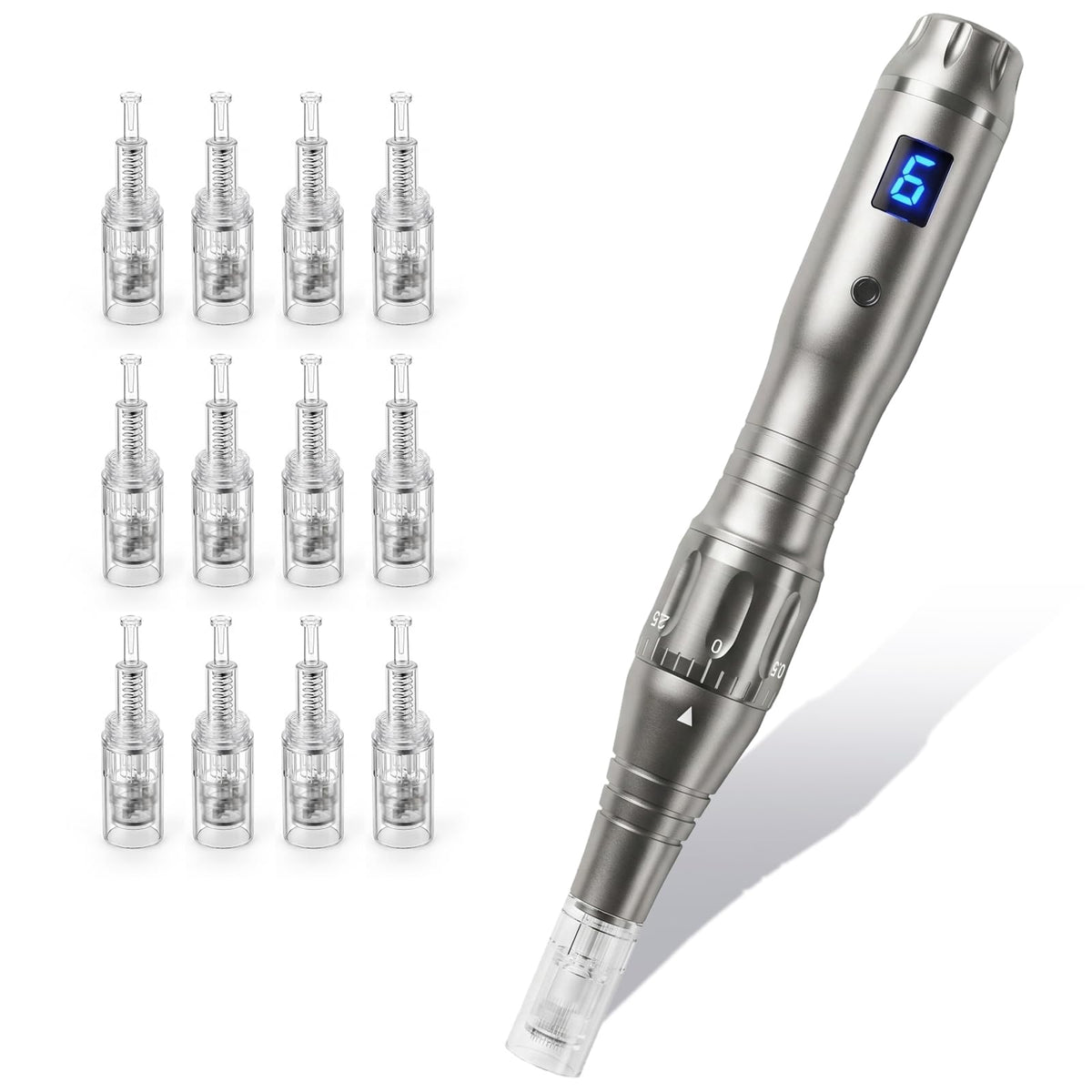 0 25mm Microneedling Pen for Face At Home Serum Applicator - Zowixel Official Imagery - 2
