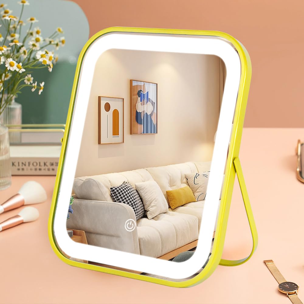YEKKOPT 14 2 x12 Gold Vanity Makeup Mirror with Lights - YEKKOPT Official Imagery - 8
