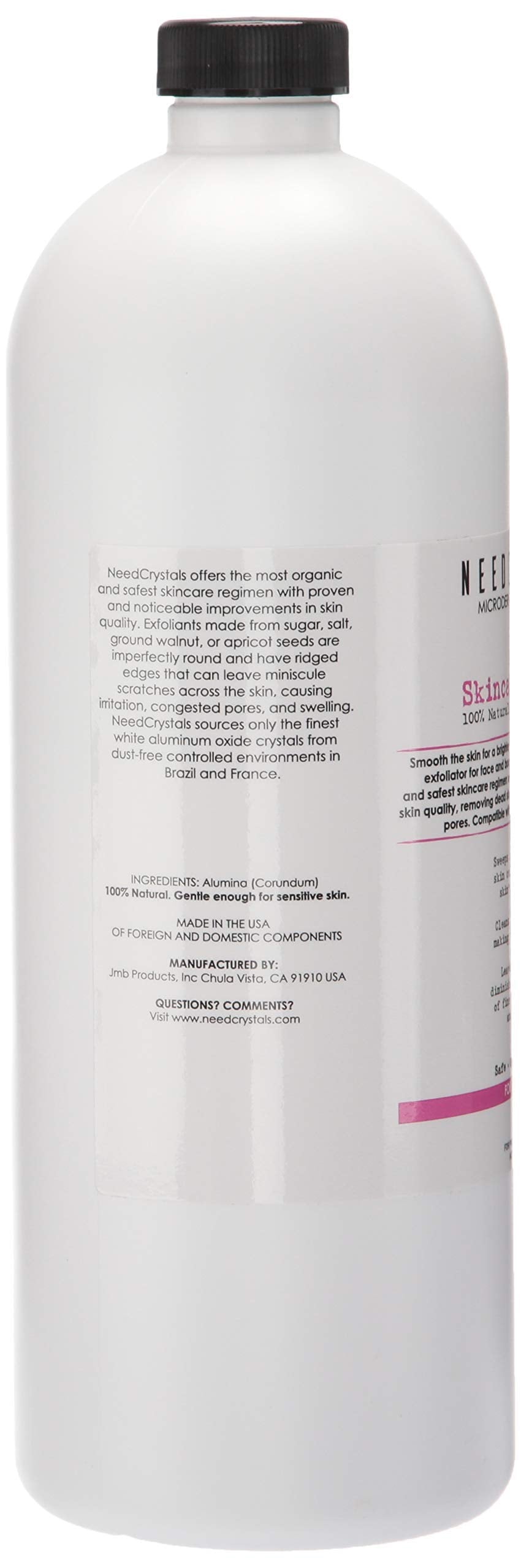 Microdermabrasion Crystals for Machines, All-Natural Facial - NeedCrystals