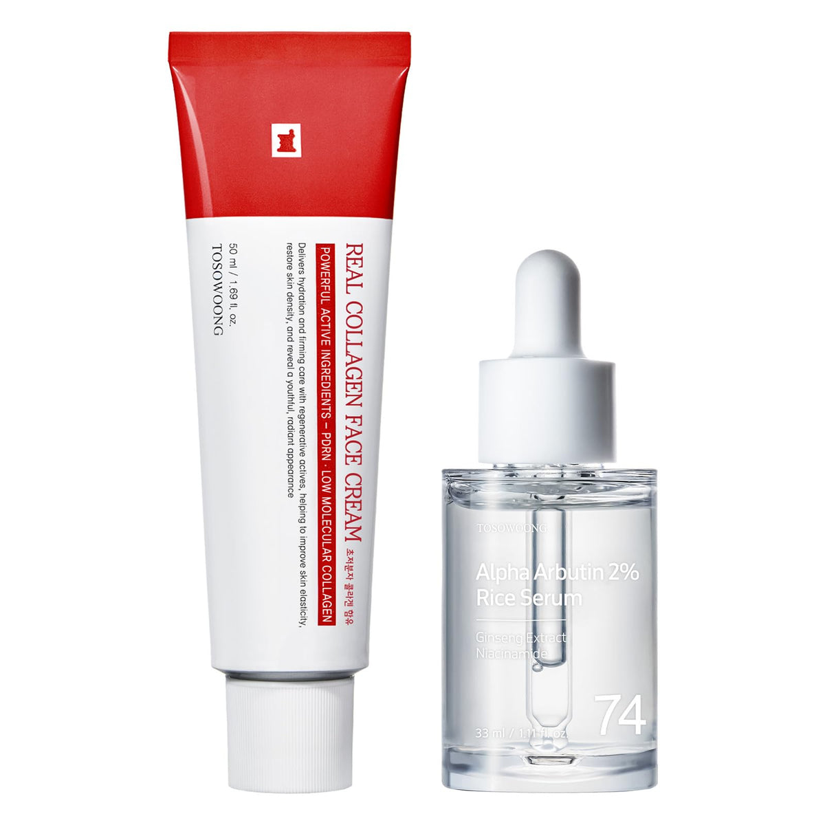 TOSOWOONG K Beauty Hydration Duo Collagen Cream and Rice - TOSOWOONG Official Imagery - 2