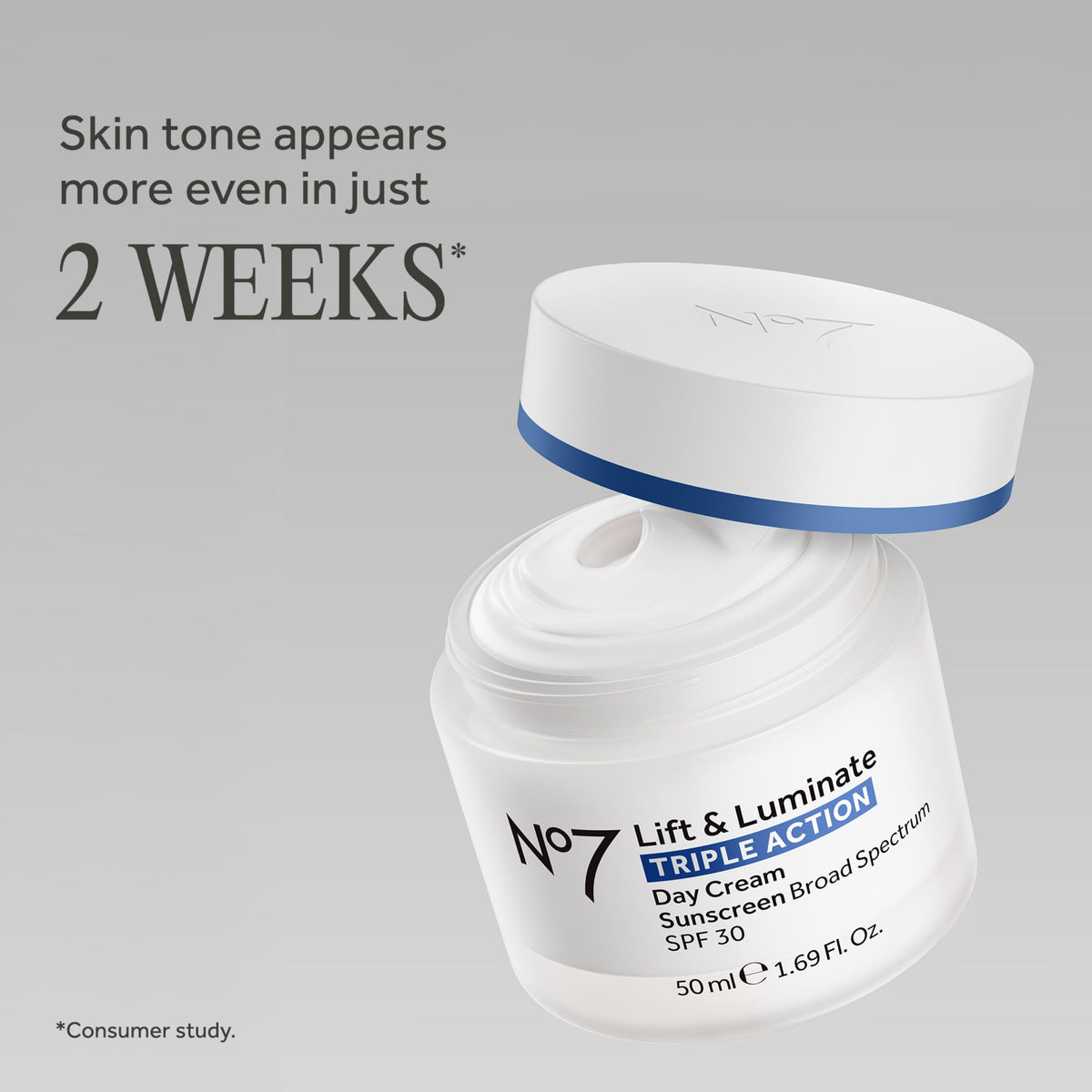 No7 Lift Luminate Triple Action Day Cream with SPF 30 1 69 - No7 Official Imagery - 3