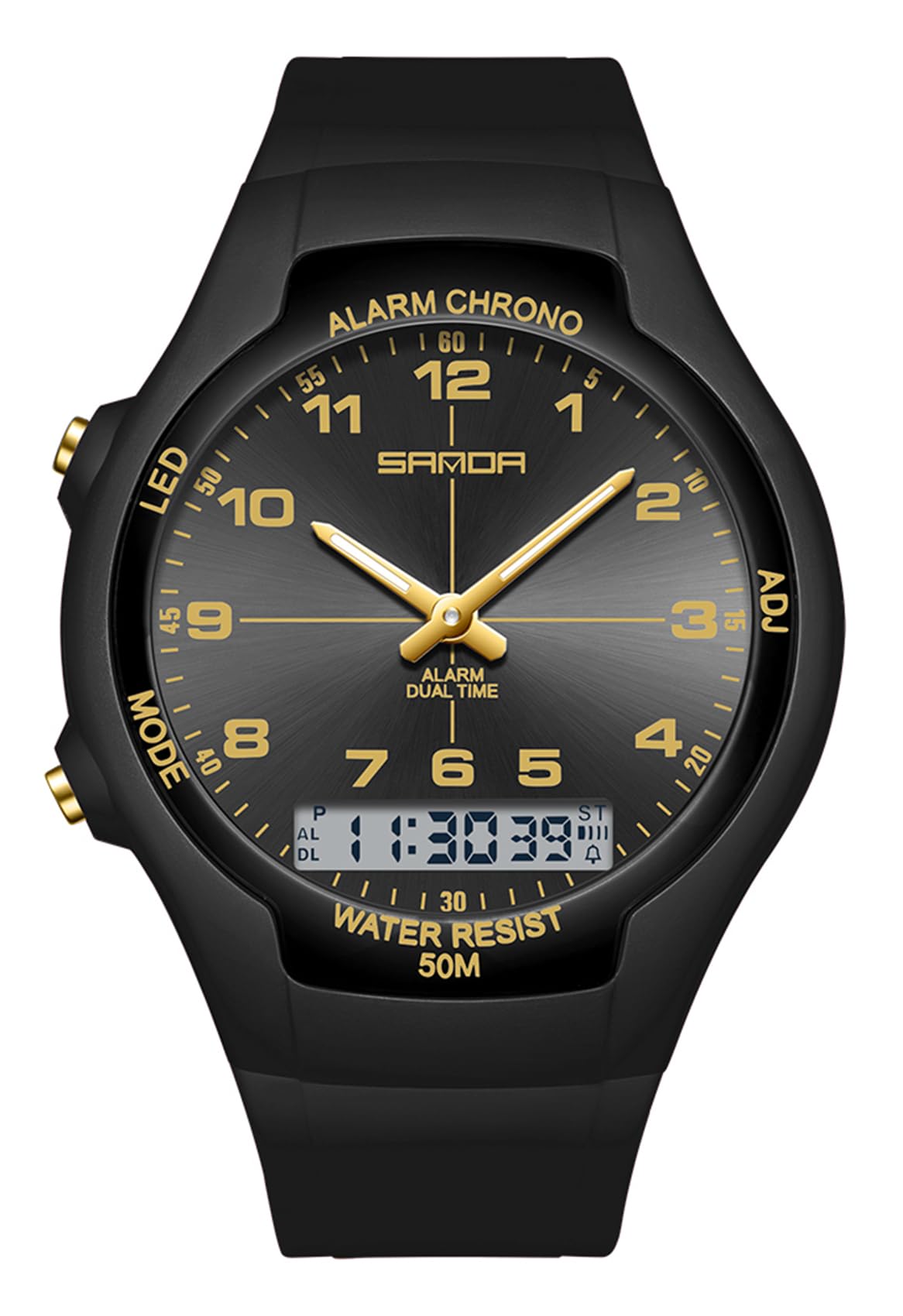 Gosasa Unisex Digital Analog Sports Watch with Alarm - Gosasa Official Imagery - 1