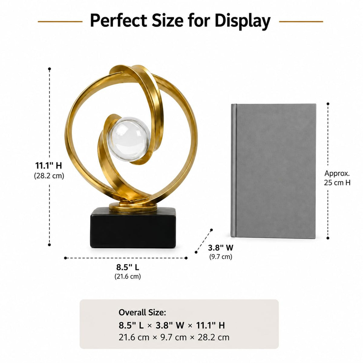 AWNR Modern Sculptures Living Room Shelf Decor Home D cor - AWNR Official Imagery - 4