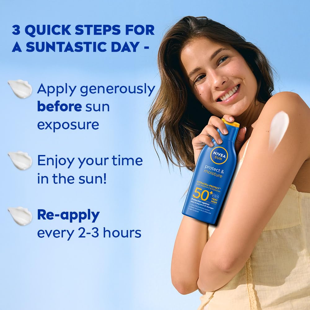 Nivea Moisturizing Sun Lotion SPF 50 - NIVEA