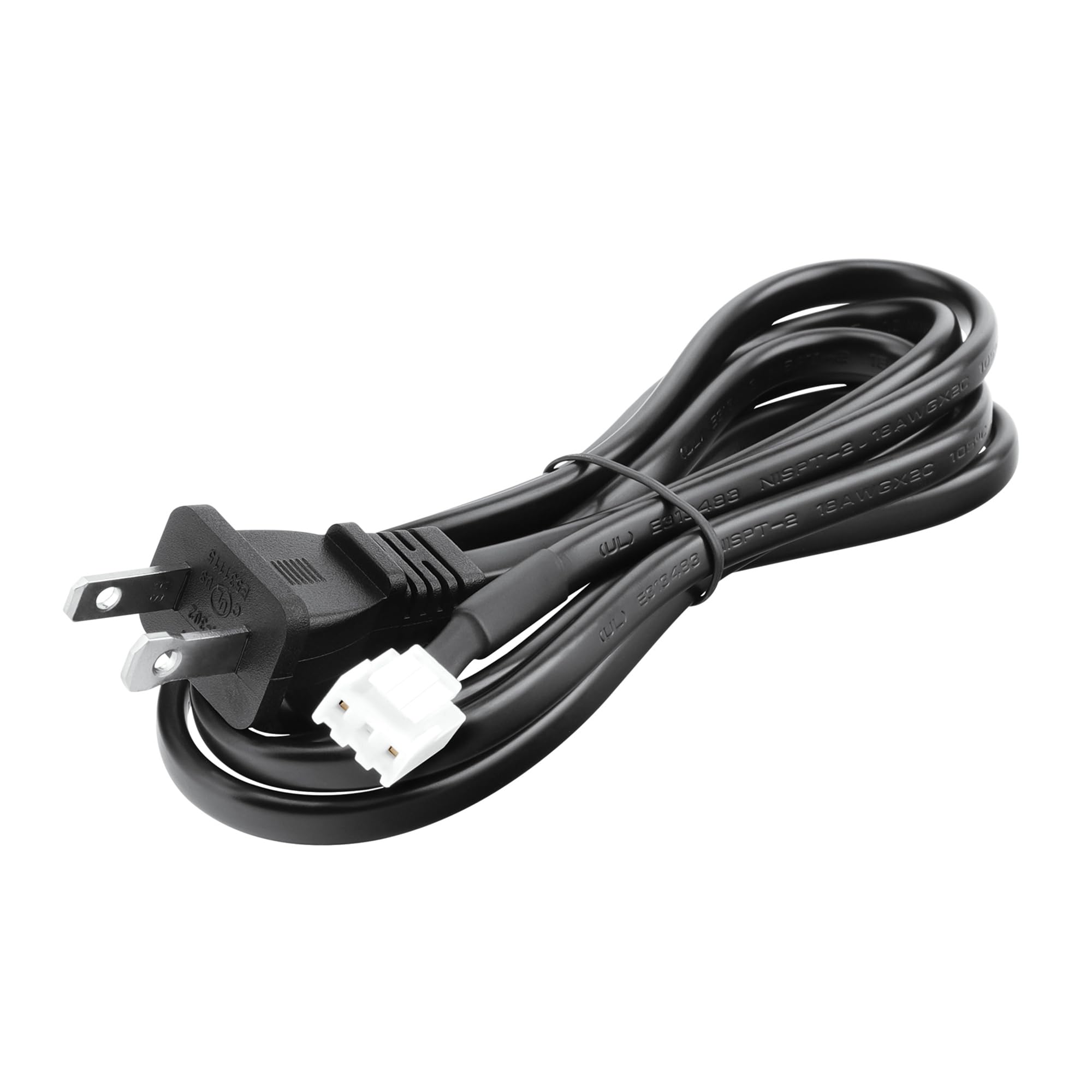 SKKSource 6ft UL 18AWG AC power cord cable for Hitachi TVs, connects to power board, 18-gauge internal power lead.