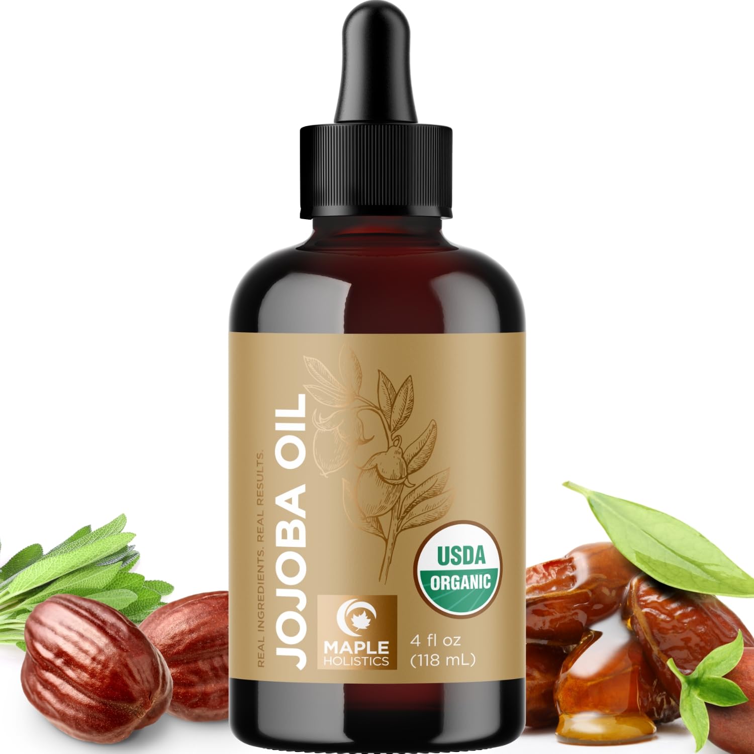 Maple Holistics Pumpkin Seed Oil Organic Certified - 100% Pure Organic Pumpkin - Maple Holistics Official Product View 10