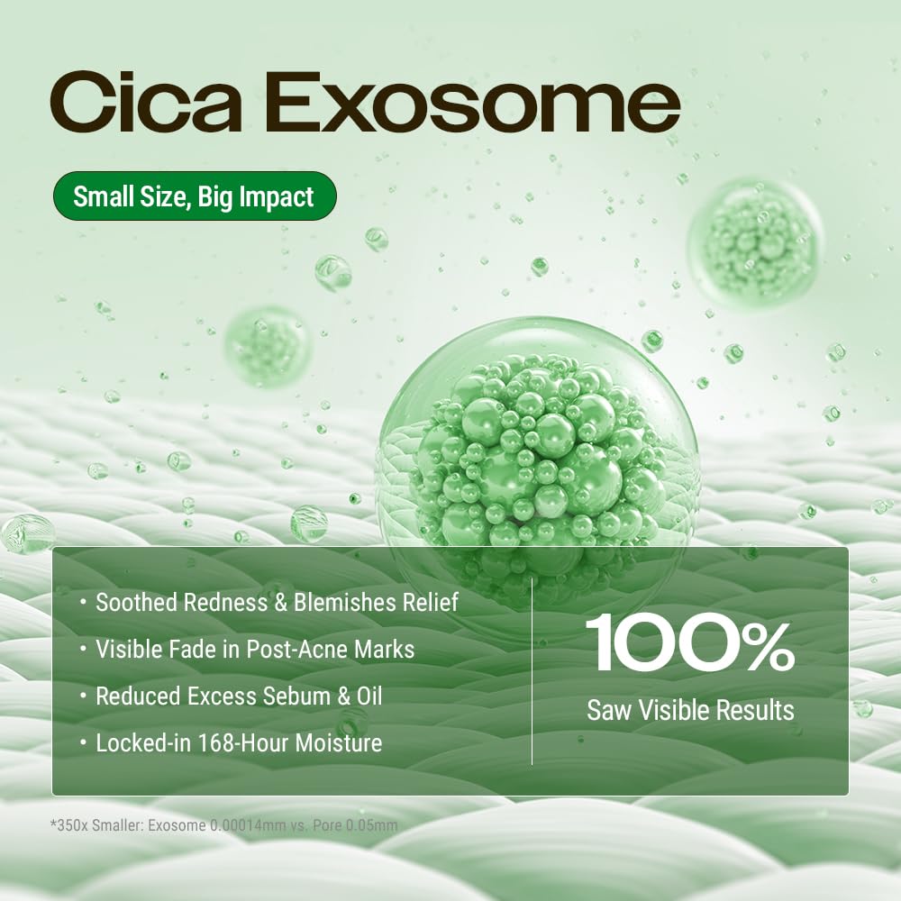 YUMU Cica Exosome Zinc Blemish Relief Cream, Face Moisturizer - YUMU