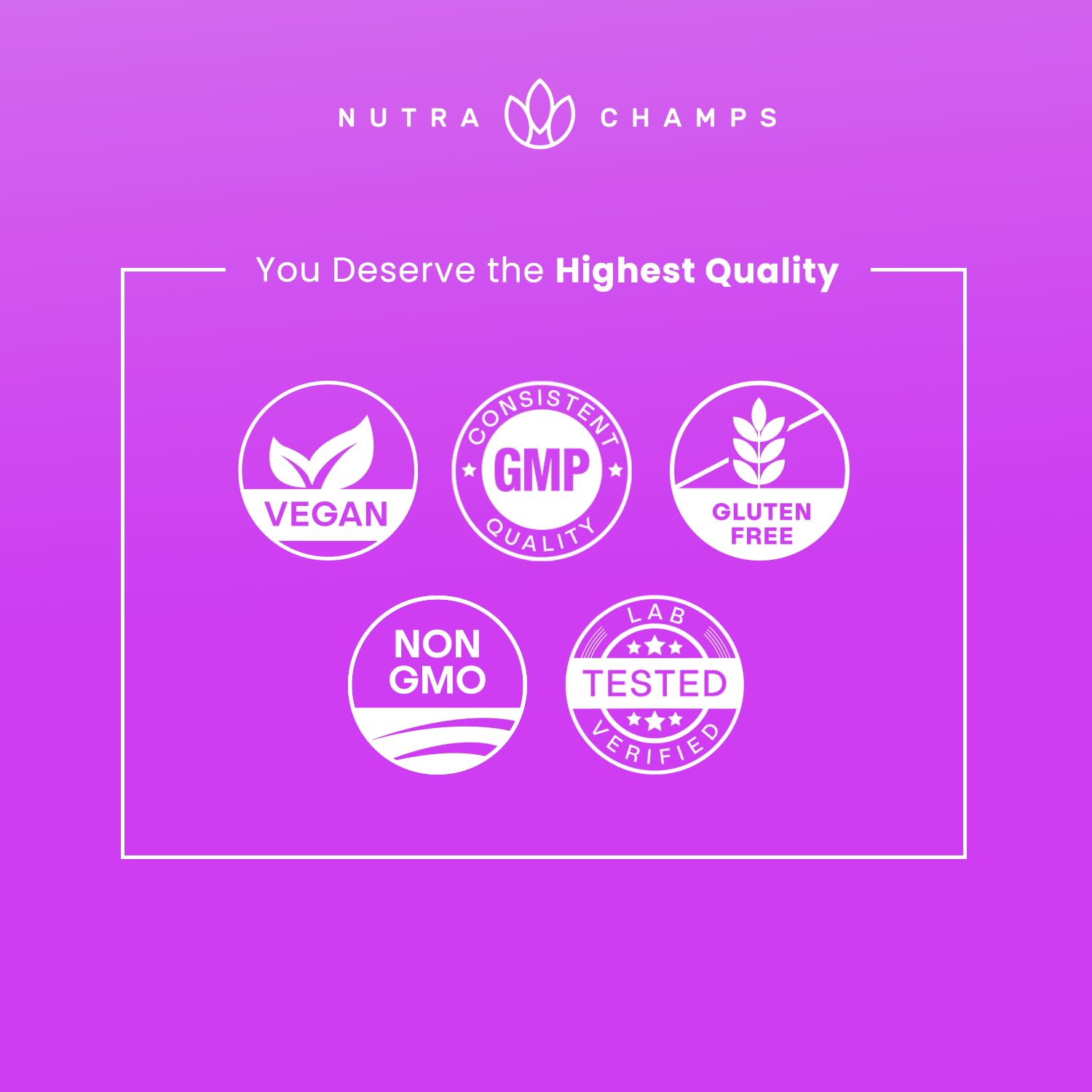 NutraChamps Biotin Gummies 10 000mcg for Healthy Hair Skin - NutraChamps Official Imagery - 7