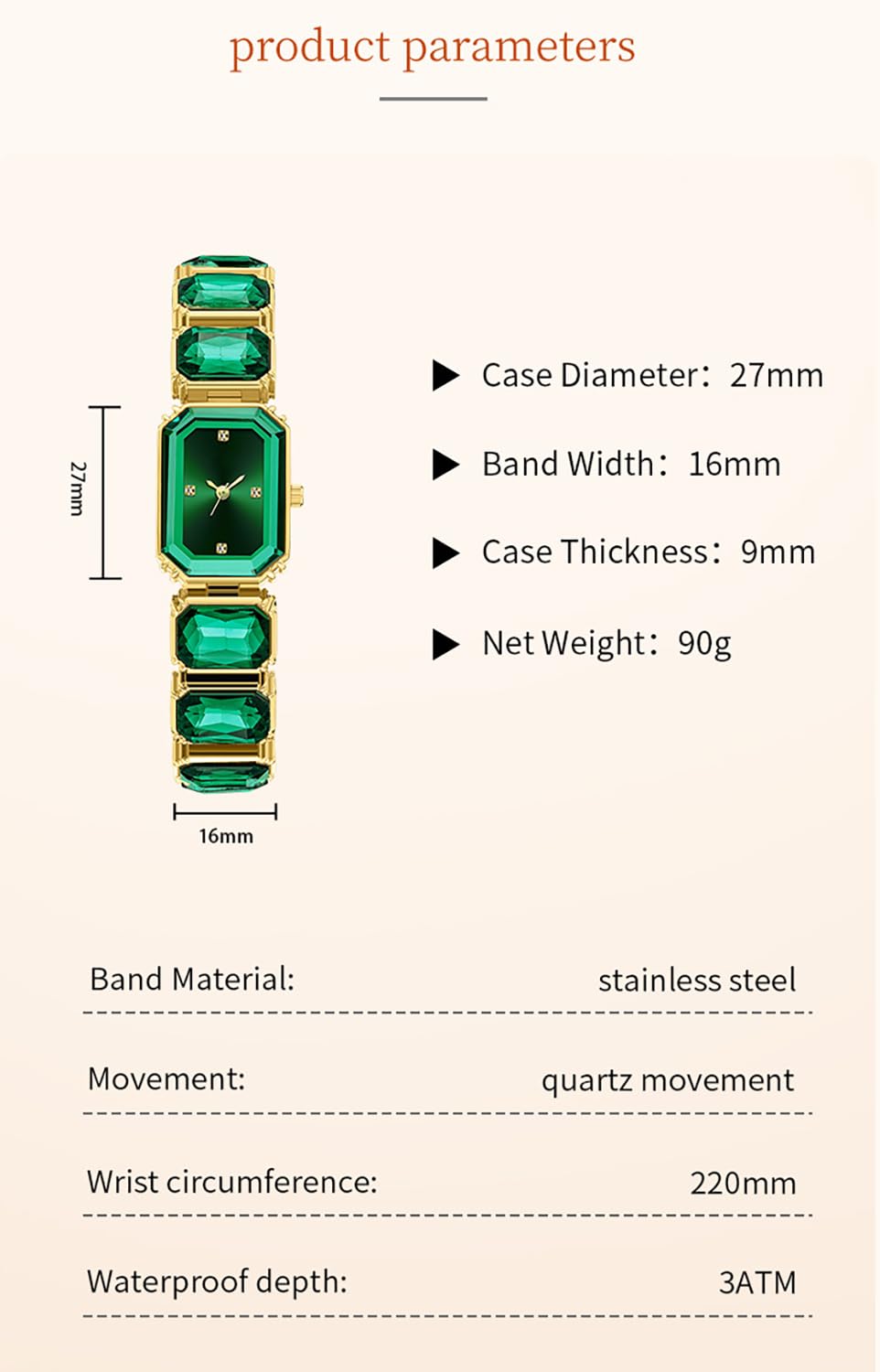 BESTKANG Luxury Crystal Bangle Watch Ladies Fashion - BESTKANG Official Imagery - 5