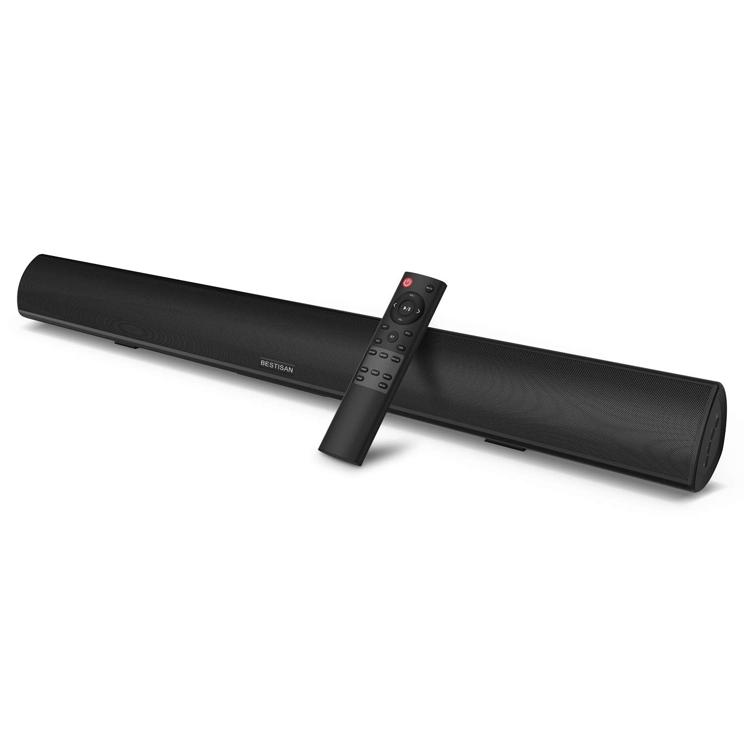 BYL BESTISAN Sound Bar with Enhanced Bass–Dual Larger Woofer & Du by BYL - Angle View 7
