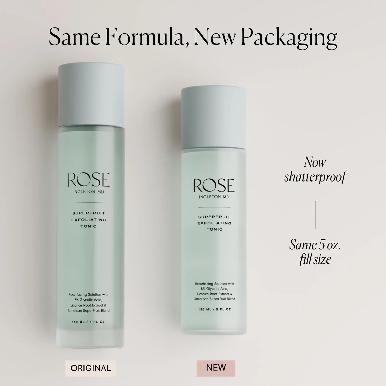 SuperFruit Glycolic Acid 8 Exfoliating Toner AHA Toner for - ROSE Ingleton MD Official Imagery - 5