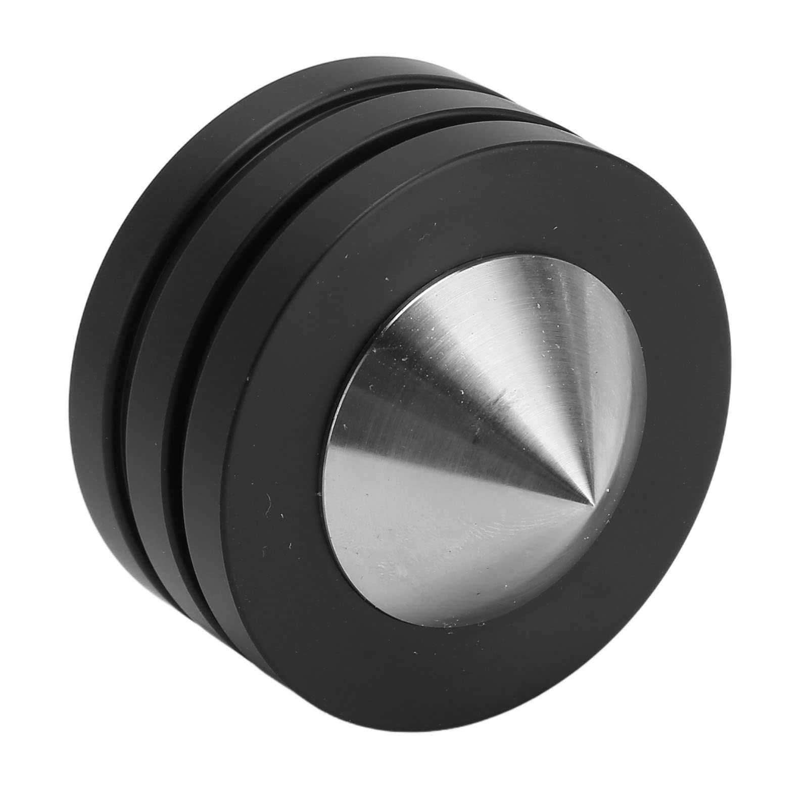Mutouxia 4-piece speaker spike isolation pads for turntables, amplifiers, and CD/DVD players, made of stainless steel and high-density POM.