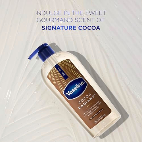 Vaseline Cocoa Radiant Body Gel Oil for Glowing Skin with Cocoa - Product Imagery